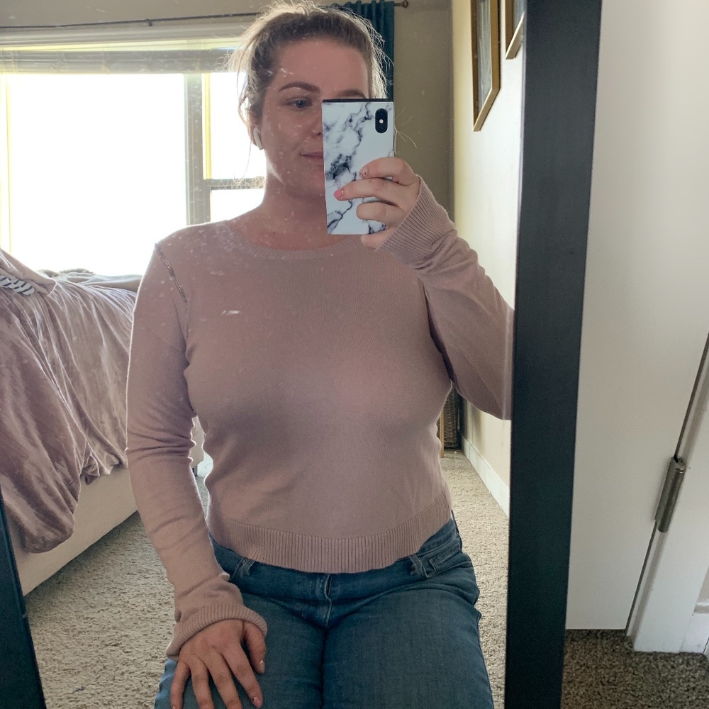 Express Cropped Sweater